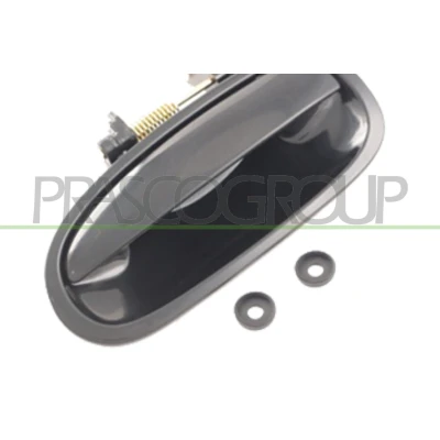 Imagem de PRASCO HD0348102 Puxadores de Porta exterior, traseira esquerda preto liso HONDA: CIVIC 6 Aerodeck, Fastback, Stufenheck