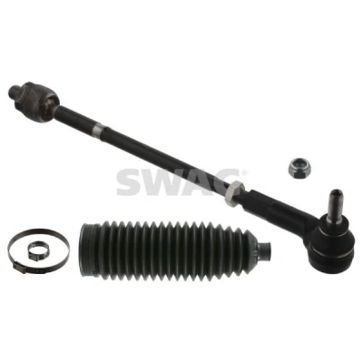 Imagem de SWAG 30 94 4341 Barra de direcção Eixo dianteiro, lado esquerdo com porcas braçadeiras, foles VOLKSWAGEN: Golf 4, Bora Sedan