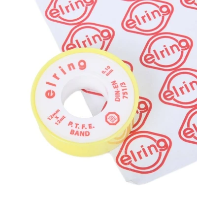 Imagem de ELRING 498.701 Fita vedante 12 branco PTFE (politetrafluoretileno) EN 751/3 Bobina