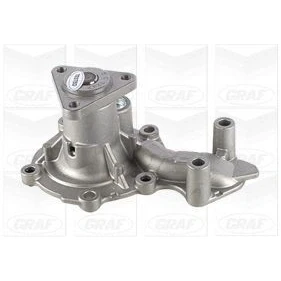 Imagem de GRAF PA1247 Bomba de água com junta mecânico Chapa aço para accionamento da correia trapezoidal estriada FORD: FIESTA 6, FOCUS 3