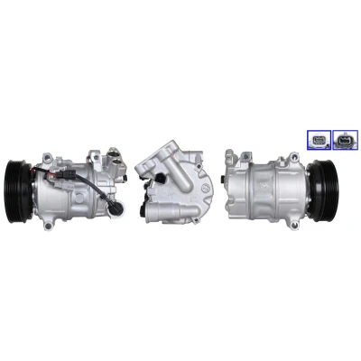 Imagem de LUCAS ACP01197 Compressor PAG 46 YF R 134a, 1234yf