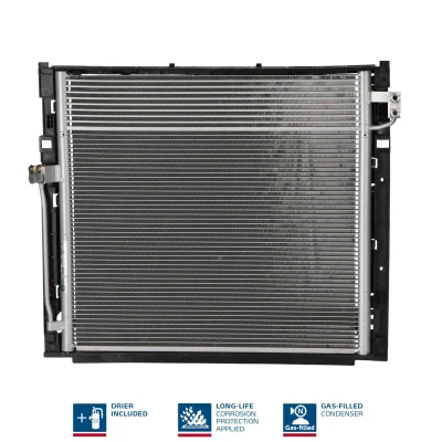 Imagem de NISSENS 940394 Condensador com secador Alumínio 635 R 134a