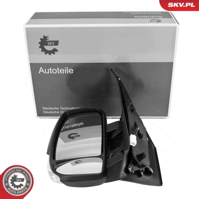 Imagem de espelho retrovisor Esen Skv 97SKV704 esquerda com grande angular para veículo volante à RENAULT: MASTER 3 Kasten,