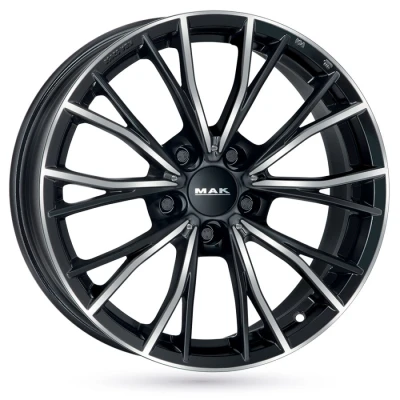 Imagem de Jante de alumínio mak mark 7.5x17 5x120 et34 frente cinzenta polida