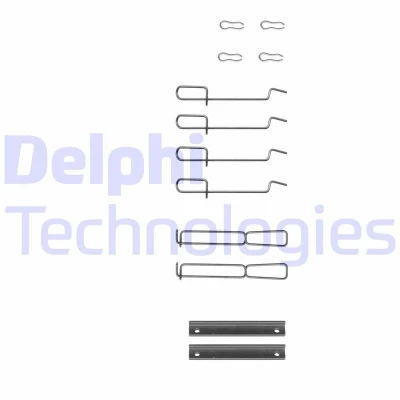 Imagem de DELPHI LX0262 Kit de acessórios, pastilhas travão RENAULT: TWINGO 1