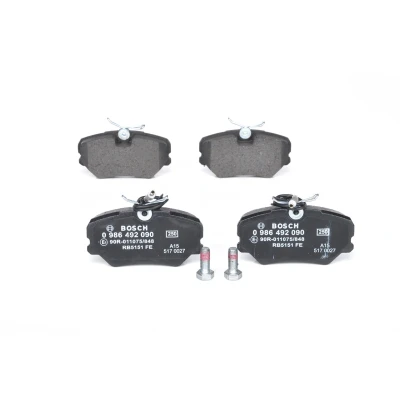 Imagem de BOSCH 0 986 492 090 Jogo de pastilhas para travão disco PEUGEOT: 306 Hatchback, Cabrio, 405 I Sedan