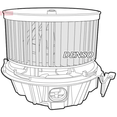 Imagem de DENSO DEA37001 Ventilador do Habitáculo para veículo com volante à esquerda