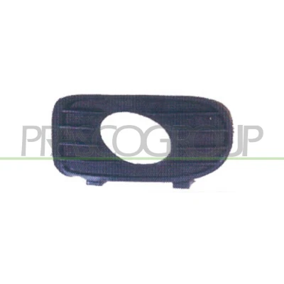 Imagem de PRASCO OP0542134 Grelha de Pára Choques com furo/s para os faróis nevoeiro à frente, lado esquerdo OPEL: Vectra B Sedan