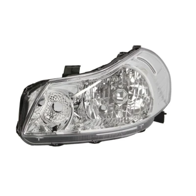 Imagem de TYC 20 11918 56 2 Farol Principal esquerda H4 para circulação pela direita sem porta lâmpadas, com motor elétrico
