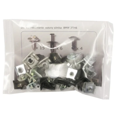 Imagem de ROMIX 90211 Conjunto de grampos, carroçaria BMW: 3 Sedan, Touring