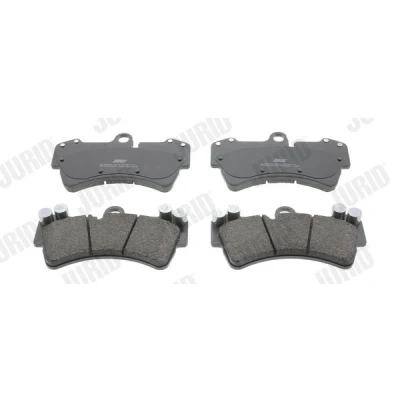 Imagem de JURID 573282J Jogo de pastilhas para travão disco preparado indicador aviso desgaste VOLKSWAGEN: Touareg I, PORSCHE: Cayenne, AUDI: Q7
