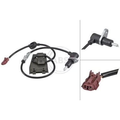 Imagem de A.B.S. 31928 Sensor de ABS passivo 795 castanho