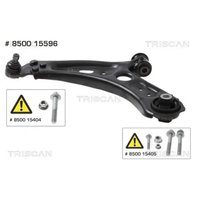 Imagem de TRISCAN 8500 15596 Braço de suspensão com articulação suspensão/guia, apoio borracha transversal 19 FIAT: 500X