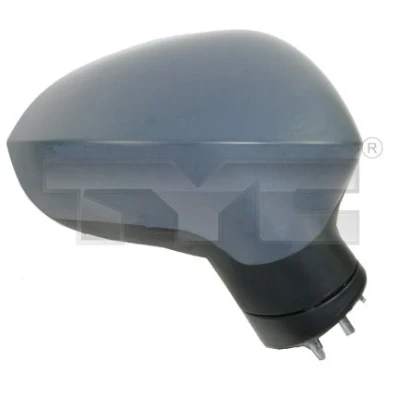 Imagem de Espelho retrovisor Tyc 331 0063 à direita com subcapa convexo, para regulação eléctrica dos espelhos, aquecível SEAT: Ibiza 4, 4 ST