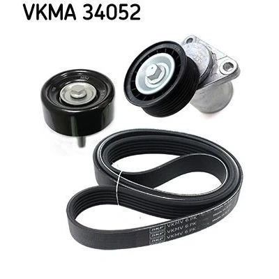 Imagem de SKF VKMA 34052 Jogo de correias trapezoidais estriadas FORD: MONDEO 3 Kombi, Stufenheck