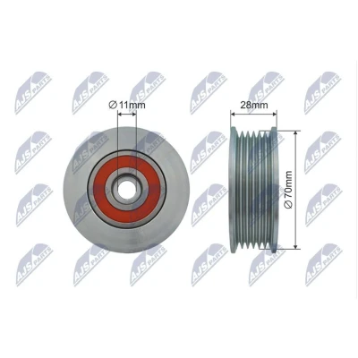 Imagem de NTY RNK MZ 019 Polia Tensora MAZDA: 6 Carrinha