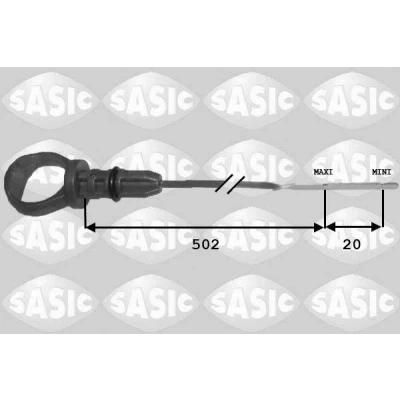 Imagem de SASIC 1940013 Vareta do Óleo PEUGEOT: 206 Hatchback, 307 Carrinha, CITROËN: Xsara Van / Berlingo First I