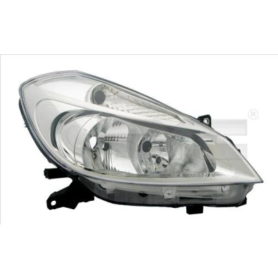 Imagem de TYC 20 0794 25 21 Farol Principal esquerda H7/H7 para circulação pela direita sem motor elétrico RENAULT: Clio 3, III Grandtour