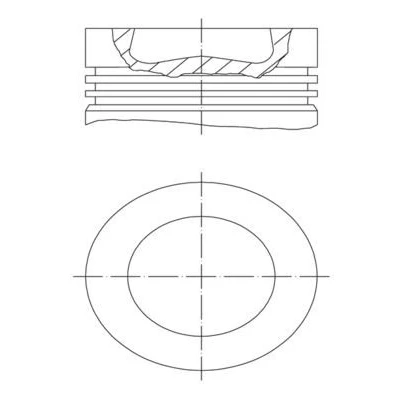 Imagem de Pistão MAHLE 028 PI 00155 000