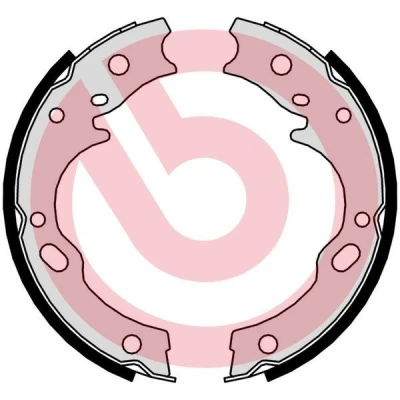 Imagem de BREMBO S 34 509 Maxilas de Travão Mão