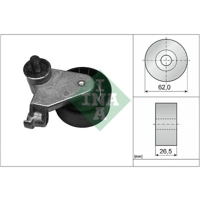 Imagem de INA 531 0171 10 Rolo tensor, correia dentada FORD: FIESTA 3