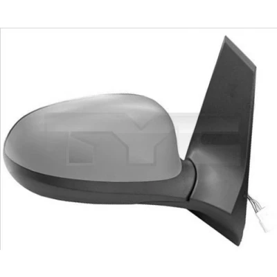 Imagem de Espelho retrovisor Tyc 310 0143 à direita com subcapa para regulação eléctrica dos espelhos, convexo, aquecível, sensor de temeperatura