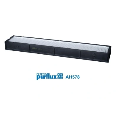 Imagem de PURFLUX AH578 Filtro, ar do habitáculo Filtro de pólen 498 89 43 MERCEDES BENZ: W124 Sedan, SL Cabrio, Cabrio