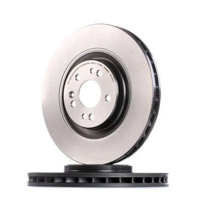 Imagem de BREMBO COATED DISC LINE 09.7606.11 Disco de travão 345 32 5 interior ventilado revestido alto carbono com parafusos MERCEDES BENZ: Classe ML