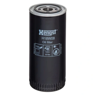 Imagem de HENGST FILTER H18W08 Filtro de óleo 1 12 UNF aparafusado