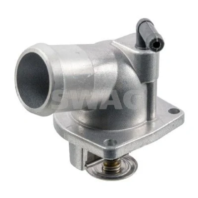 Imagem de SWAG 40 92 7869 Termóstato, líquido de refrigeração com braçadeira, retentor caixa OPEL: Corsa C Hatchback, Vectra Sedan, Astra G CC