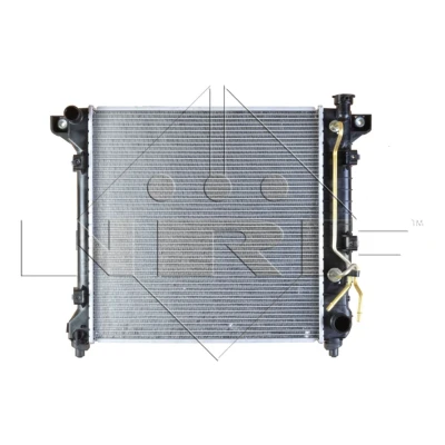 Imagem de NRF 56023 Radiador, arrefecimento do motor Alumínio 565 558 33 com componentes de montagem Aletas refrigeração soldadas