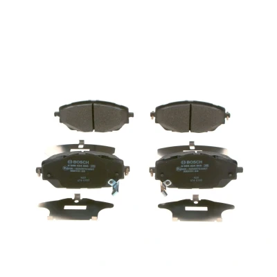 Imagem de BOSCH 0 986 424 865 Jogo de pastilhas para travão disco Baixo teor metálico com sensor desgaste integrado TOYOTA: Corolla XII Carrinha, C HR