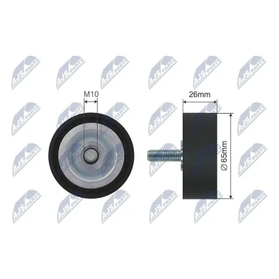 Imagem de NTY RNK BM 002B Polia Tensora BMW: 3 Touring, 5 1 Hatchback