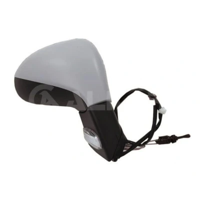 Imagem de Espelho retrovisor Alkar 6165284 à direita com subcapa sensor de temeperatura, ajuste: por cabo aço, convexo PEUGEOT: 207 Hatchback, SW