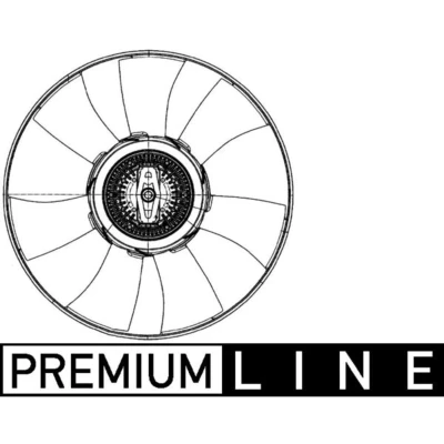 Imagem de MAHLE ORIGINAL CFF 501 000P Ventilador de Radiador 428 térmico