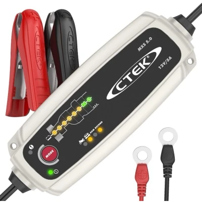 Imagem de CTEK MXS 5.0 56 305 carregador de baterias portátil, manutenção 5 12 1.2 110