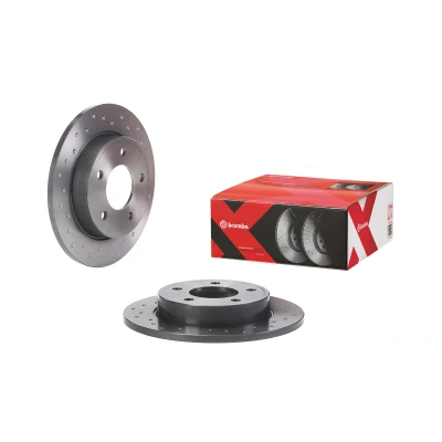 Imagem de BREMBO 08.A029.1X Disco de travão 265 11 5 cheio, perfurado revestido MAZDA: 5, 3 Hatchback, Sedan