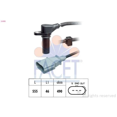 Imagem de FACET 9.0505 Gerador de Impulsos Made in Italy OE Equivalent SEAT: Ibiza 3, VOLKSWAGEN: Sharan I, Polo IV Hatchback