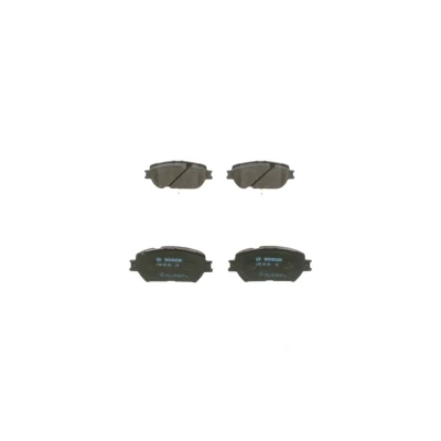 Imagem de BOSCH 0 986 494 363 Jogo de pastilhas para travão disco Baixo teor metálico com chapa anti ruído, instruções montagem