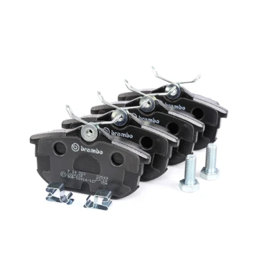 Imagem de BREMBO P 54 023 Jogo de pastilhas para travão disco com avisador sonoro desgaste parafusos pinça sem acessórios