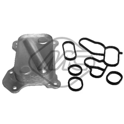 Imagem de Metalcaucho 05731 Radiador de Óleo com junta OPEL: Corsa C Van, Hatchback, Combo Van / Carrinha, FIAT: Grande Punto Hatchback
