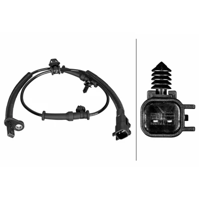 Imagem de HELLA 6PU 358 219 241 Sensor de ABS com grampo Hall 2 775