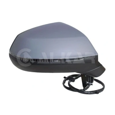 Imagem de Espelho retrovisor Alkar 9044808 à direita com subcapa elétrico aquecível, dobrável electricamente, convexo, antibrilho para veículo volante esq