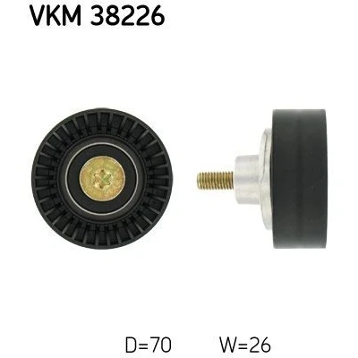 Imagem de SKF VKM 38226 Polia de Desvio com material fixação BMW: 3 Touring, Sedan
