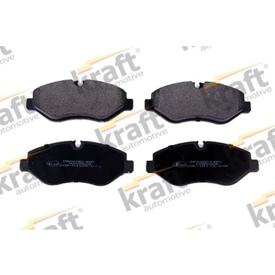 Imagem de KRAFT 6001400 Jogo de pastilhas para travão disco Eixo dianteiro MERCEDES BENZ: Vito Mixto, Sprinter 3.5 T Van, Minibus