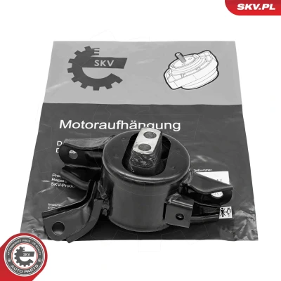 Imagem de ESEN SKV 75SKV272 Suporte, motor esquerda Rolamento de Borracha e metal Alumínio, 93mm