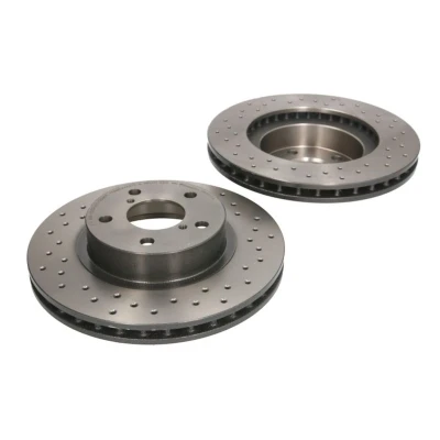 Imagem de BREMBO XTRA LINE 09.5673.1X Disco de travão 260 24 5 perfurado/ventilado revestido SUBARU: Impreza II Sedan, I III Hatchback