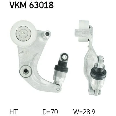 Imagem de SKF VKM 63018 Polia Tensora HONDA: CIVIC 8, 8 Hatchback