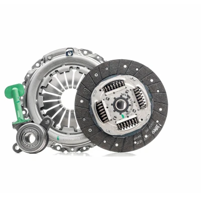 Imagem de VALEO KIT3P (CSC) 834094 Kit de embraiagem com prato da embraiagem, desembraiagem central disco 215 RENAULT: Kangoo I