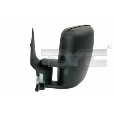 Imagem de espelho retrovisor Blic 5402 04 9291913P esquerda preto manual convexo, Braço do curto